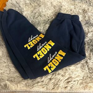 Navy blue, Angle Energy Sweatapants, occasionally worn